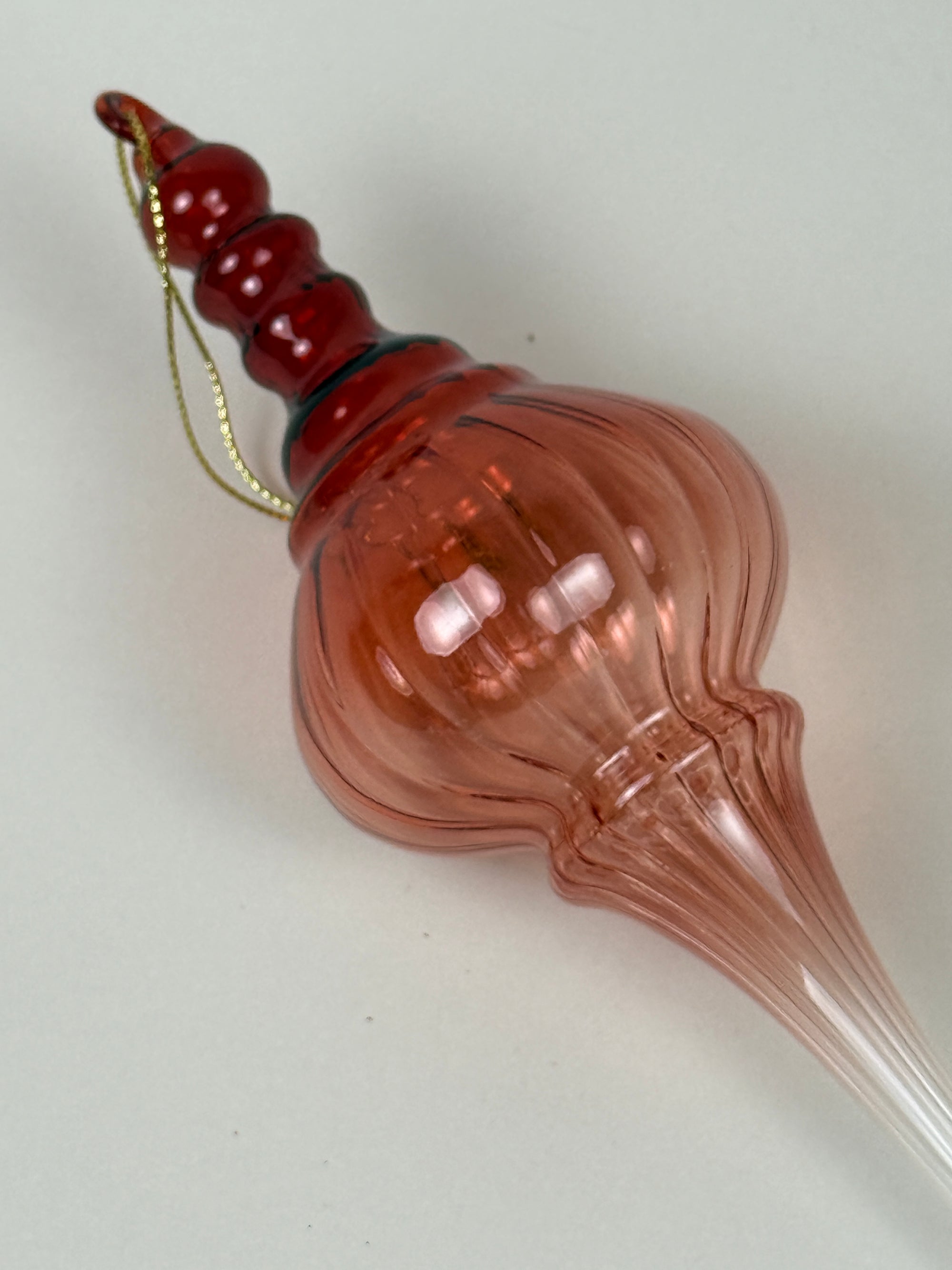 Hänge Glas Icicle Dome Ryby