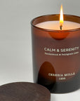 Doftljus Calm & Serenity Sandalwood & Petitgrain Lime, Cerería Mollá 1899
