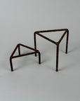 Iron stand triangel Ø10cm