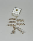 Pärlornament Twig Champagne
