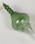 Hänge Glas Icicle Dome Green