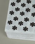 Servett Blomma Mocca 12.5x12.5cm
