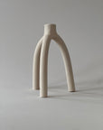 Ljusstake RÅ vit 22 cm