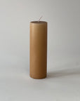 Blockljus Golden Brown 20 cm