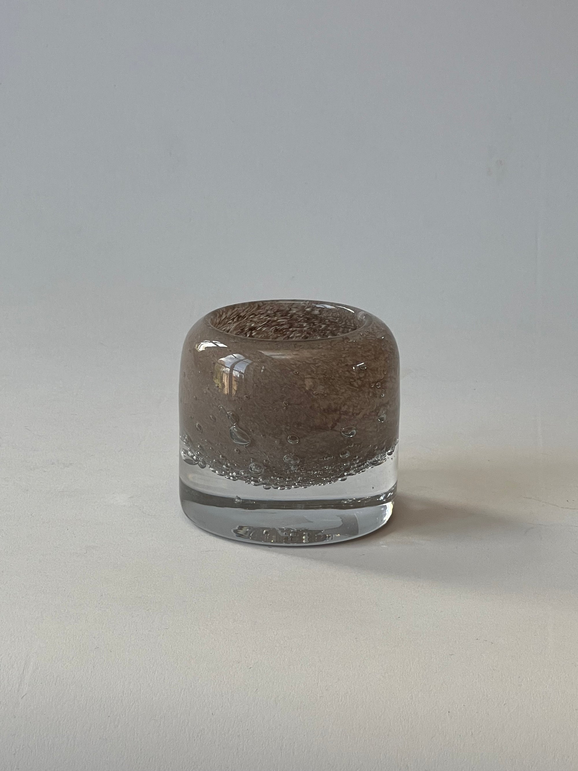 Ljuslykta Leah Taupe 7.5 cm