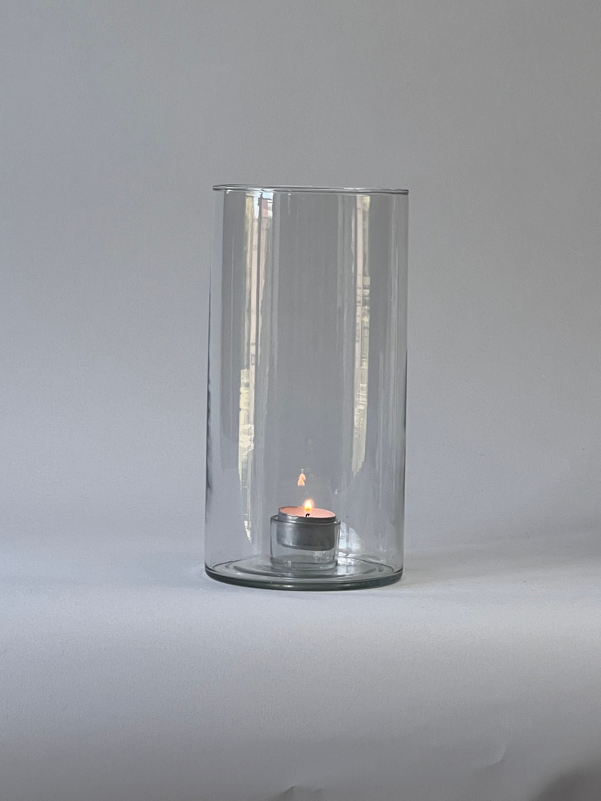 Ljuslykta glas för värmeljus Hög