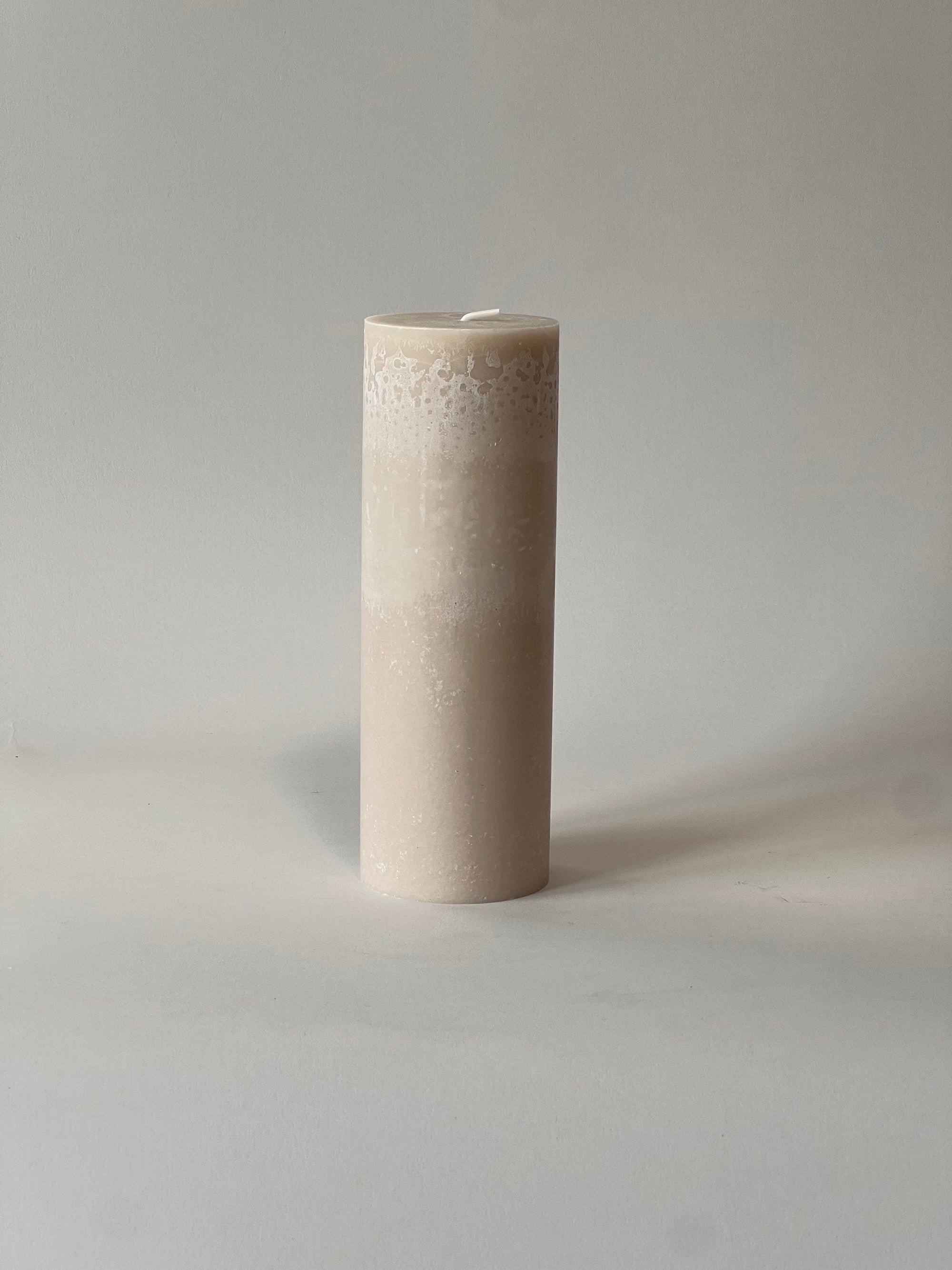 Blockljus stearin Sand 20 cm