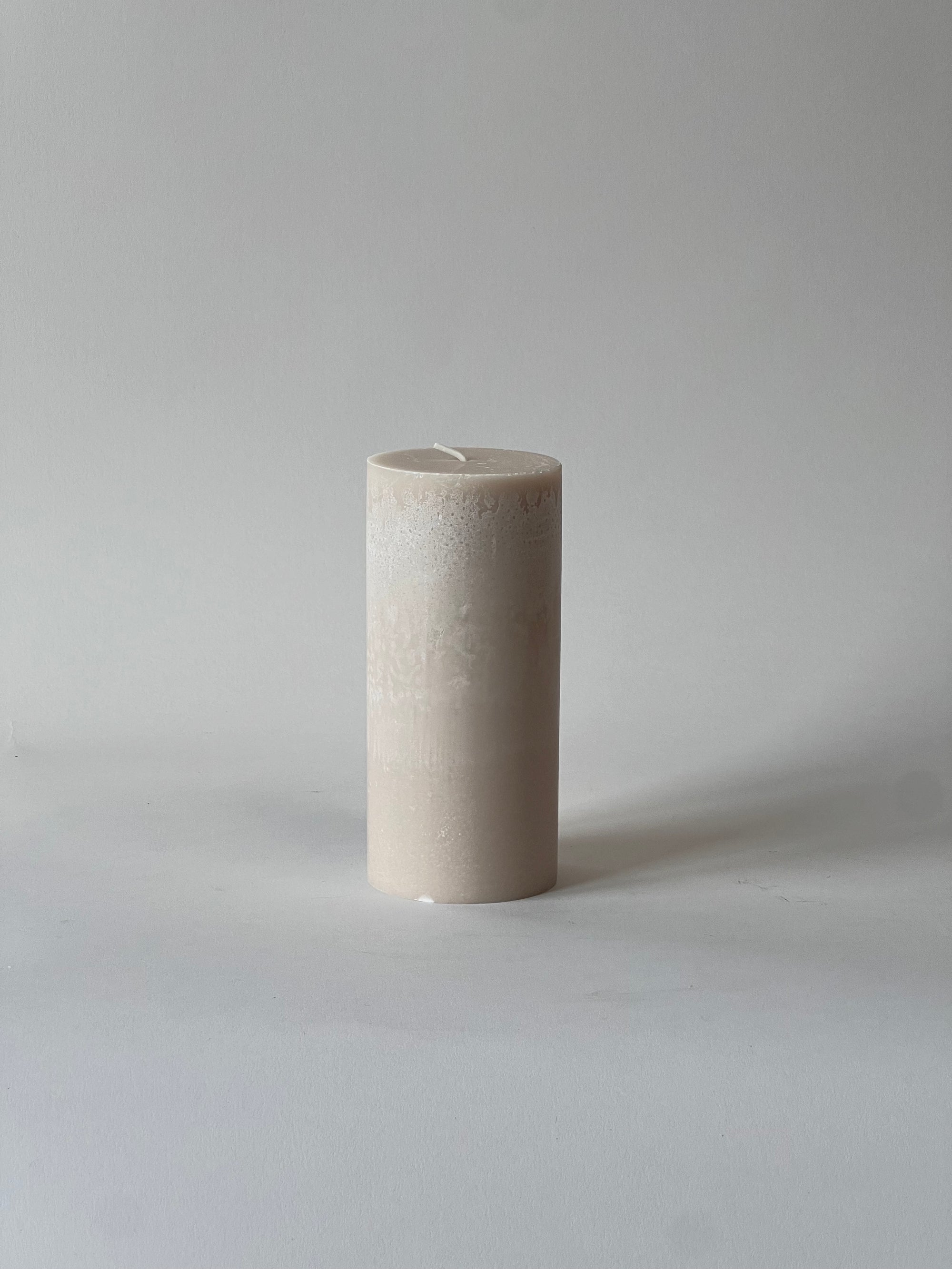 Blockljus stearin Sand 15 cm