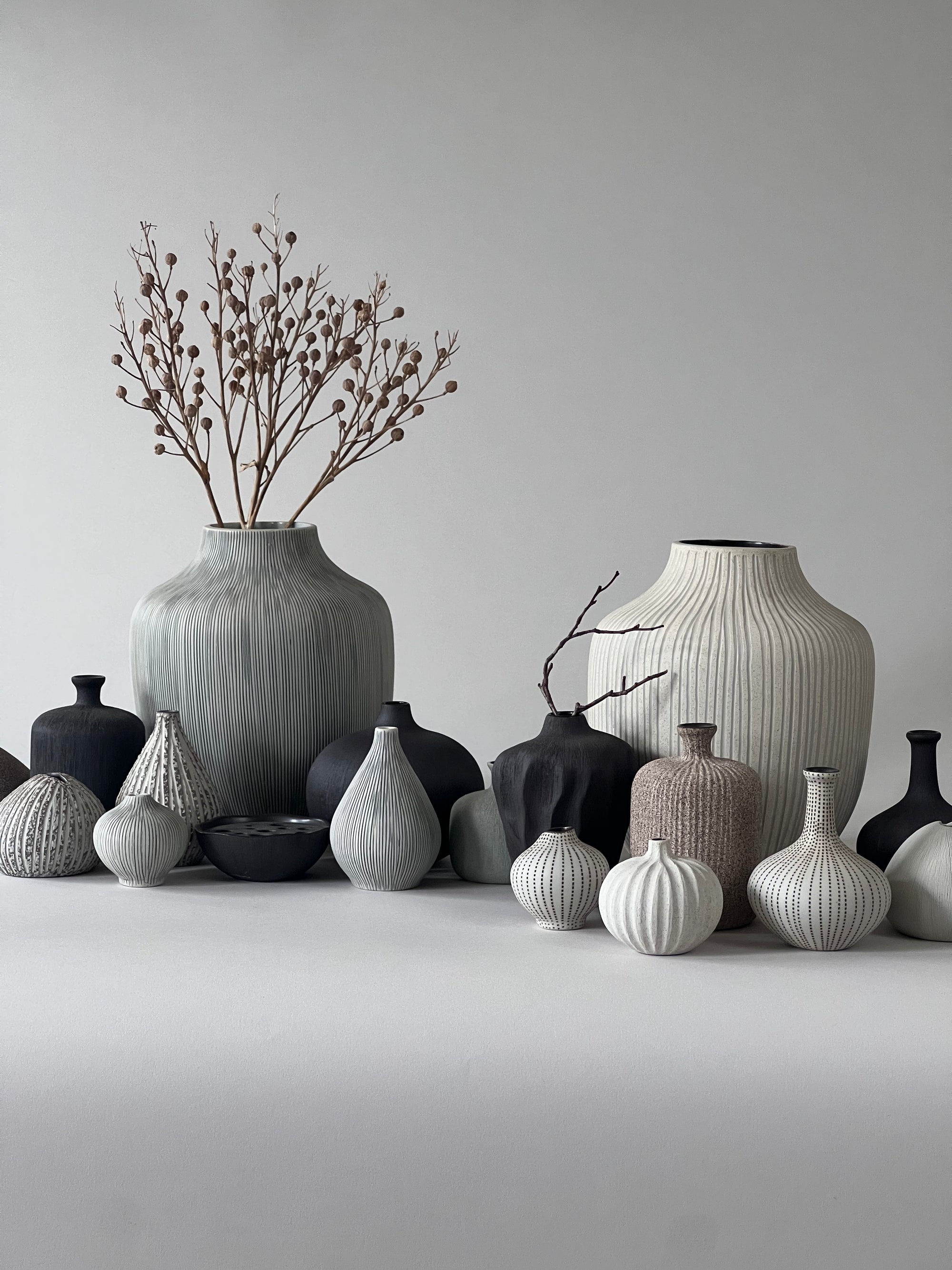 Vas Kyoto Sand Stone Stripe Lindform