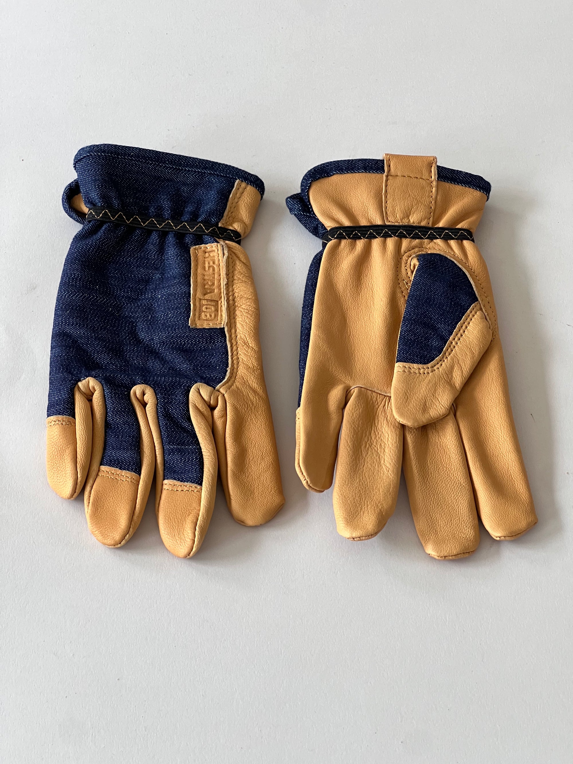 Handske Kobolt Denim Hestra stl 9