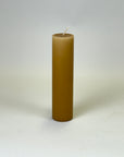 Blockljus golden brown 25 cm