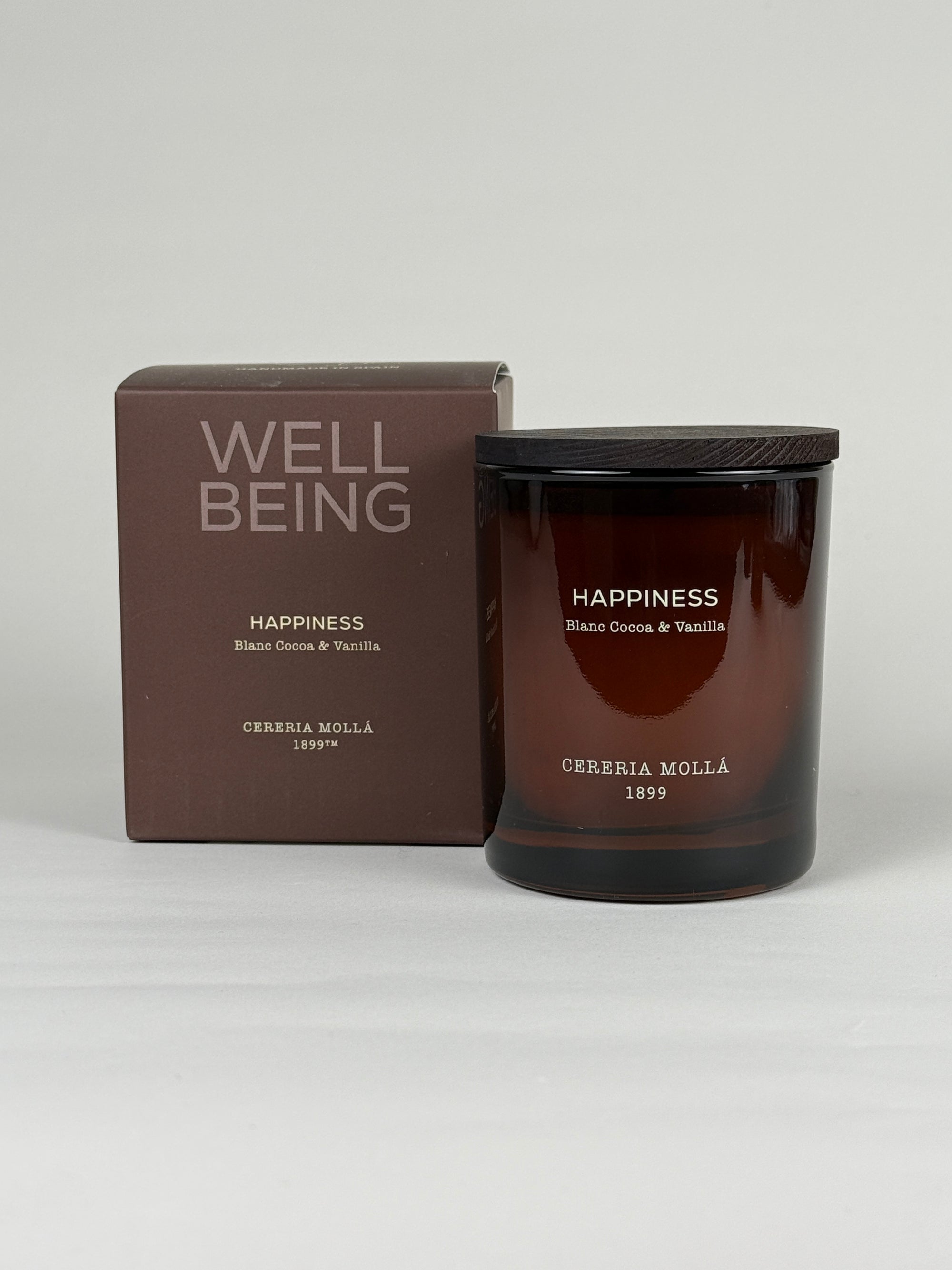 Doftljus Happiness Blanc Cocoa &amp; Vanilla, Cerería Mollá 1899