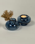 Ljuslykta/Vas Lana Dark Blue