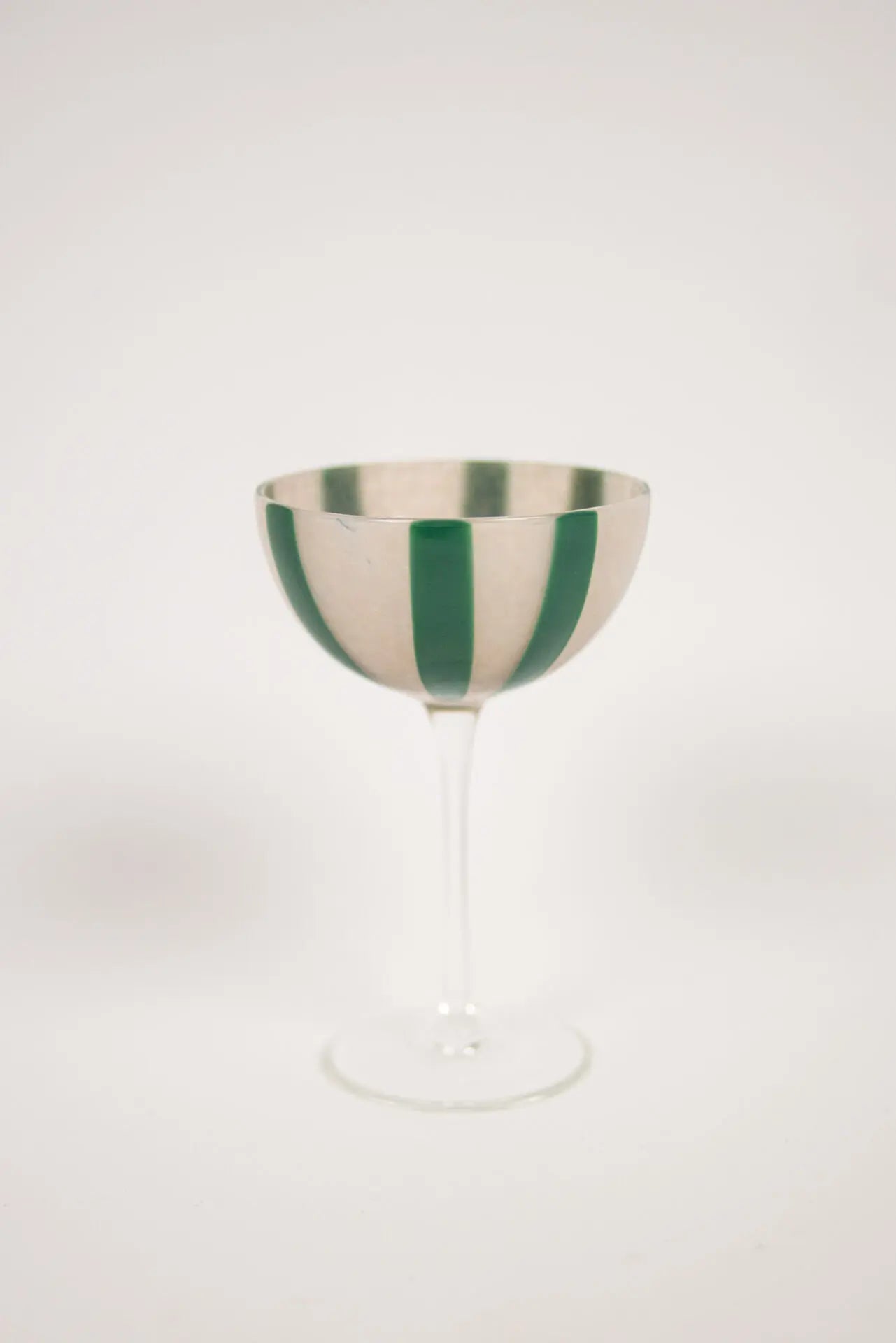 Cocktailglas grön 4-pack